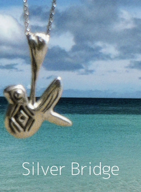 原创手工设计｜飞鸟银项链项链锁骨链吊坠首饰