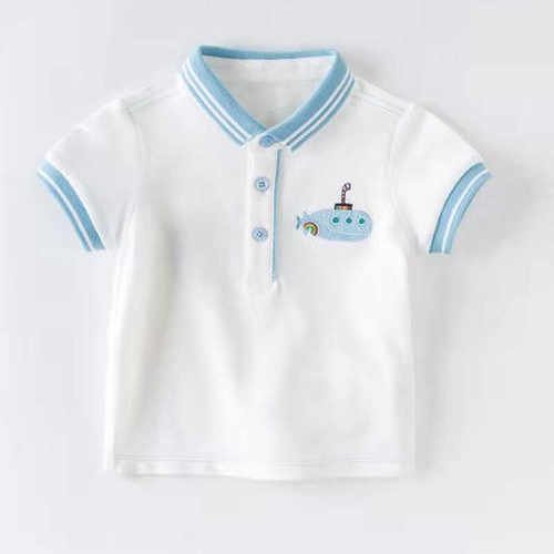 夏季休闲短袖翻领学院风POLO衫