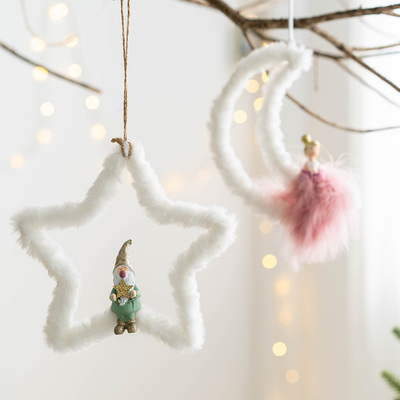 HROMEO粉色少女心装饰挂件