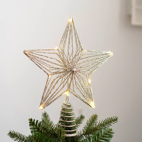 hromeo圣诞树树顶星装饰