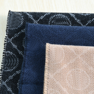 防寒保暖溜须围巾围脖送手提袋 品质感提花羊毛羊绒冬季 259