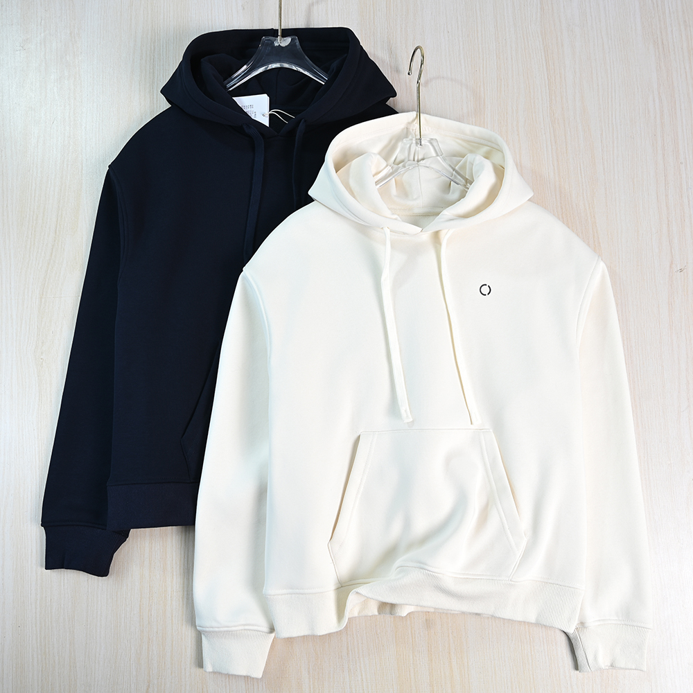 加绒保暖连帽宽松休闲长袖卫衣