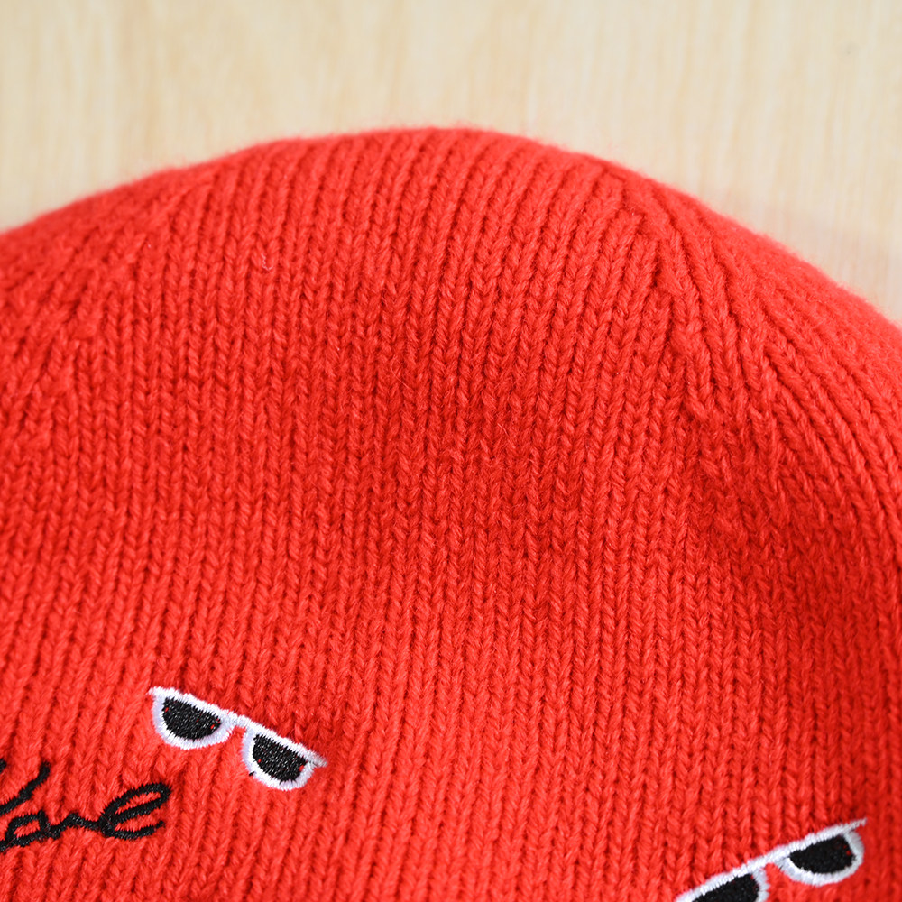 12|5 미국 K 스타일 절묘한 자수 두꺼운 바늘 따뜻한 니트 모자 모직 스카프