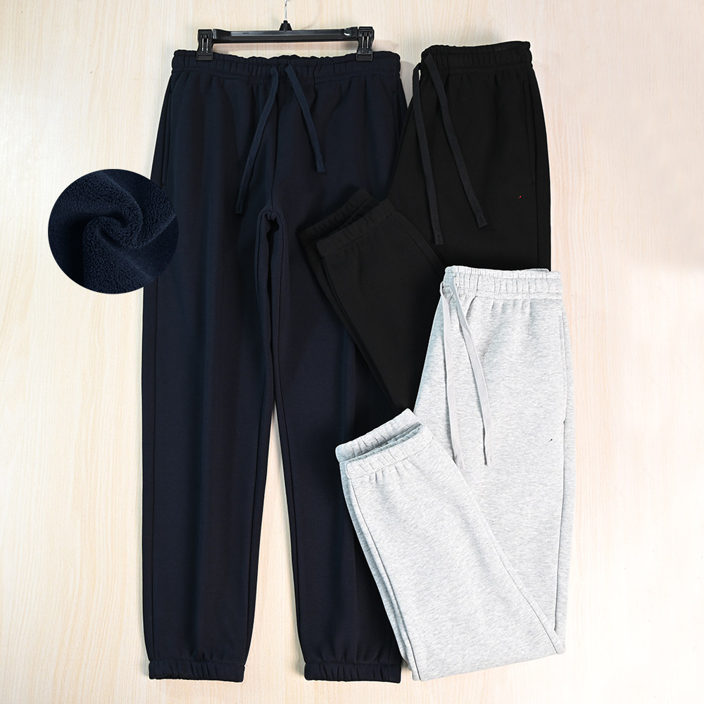 男装好货 2511/24美国单刺绣加厚加绒松紧腰系带修身休闲卫裤,男装,卫裤,淘宝优惠券,粉丝福利购,淘宝优惠卷