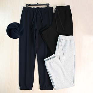 休闲卫裤 男装 24美国单刺绣加厚加绒松紧腰系带修身 2511 好货