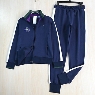 美国单运动休闲刺绣撞色透气拼接立领卫衣 情侣款 259