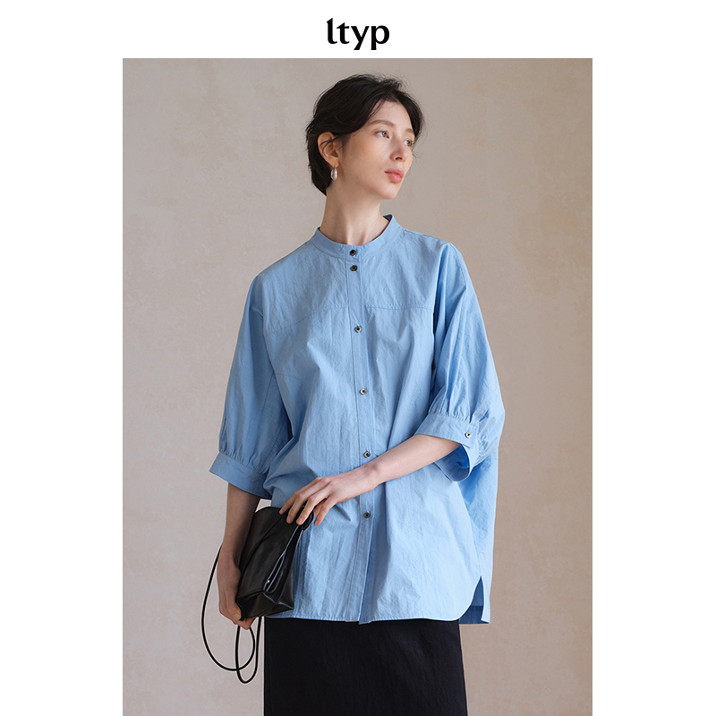 ltyp旅途原品新中式廓感衬衫女