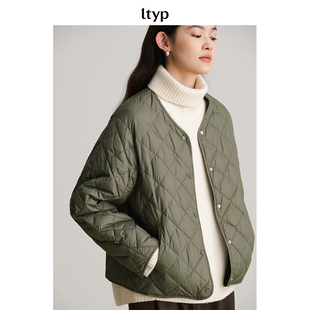ltyp旅途原品 五折【微瑕疵】 95白鹅绒短款羽绒服 休闲外套女春