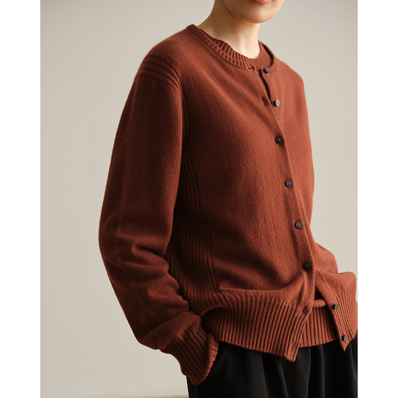 ltyp旅途原品  5折【微瑕疵】100%康赛妮羊绒基础款套头毛衣女秋