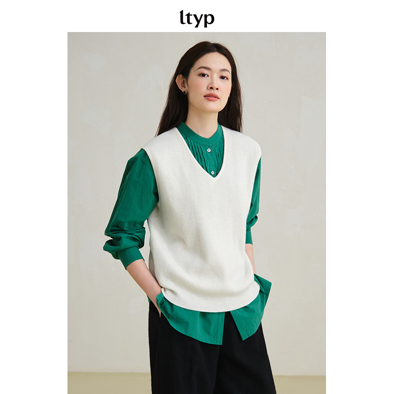 ltyp旅途原品叠穿灵魂v领马甲