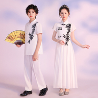 六一兒童古箏二胡演出服中小學生詩歌朗誦大合唱男女童中國風服裝