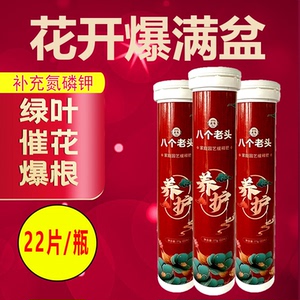 八个老头缓释片植物营养控释肥通用型花卉绿植多肉盆栽长效花肥料