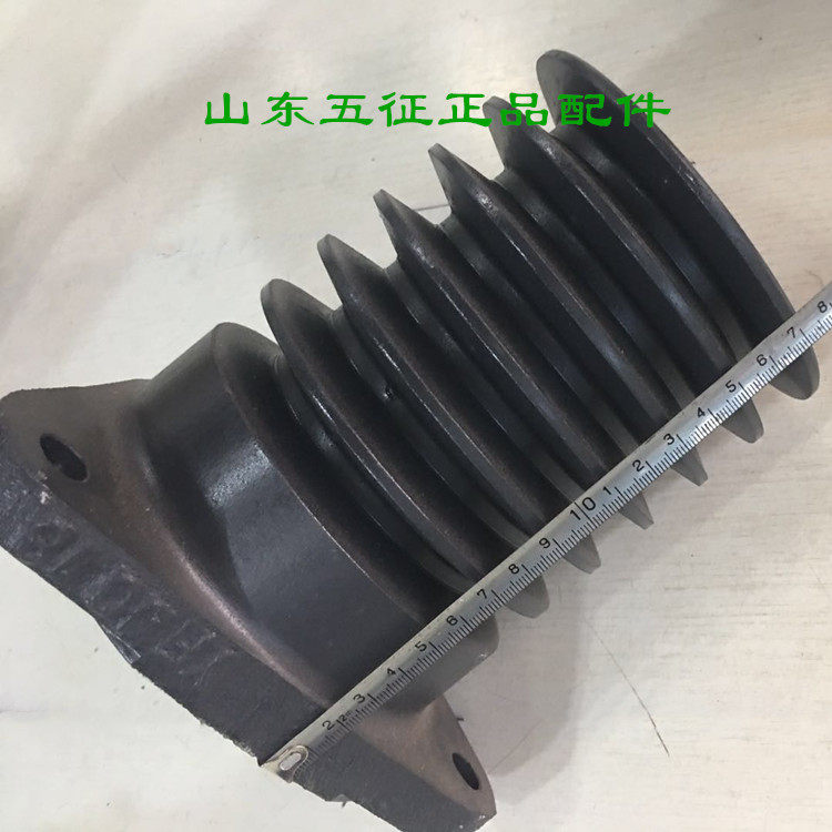 五征三轮车原厂配件五征三轮六七槽皮带轮直径120cm三角皮带轮槽