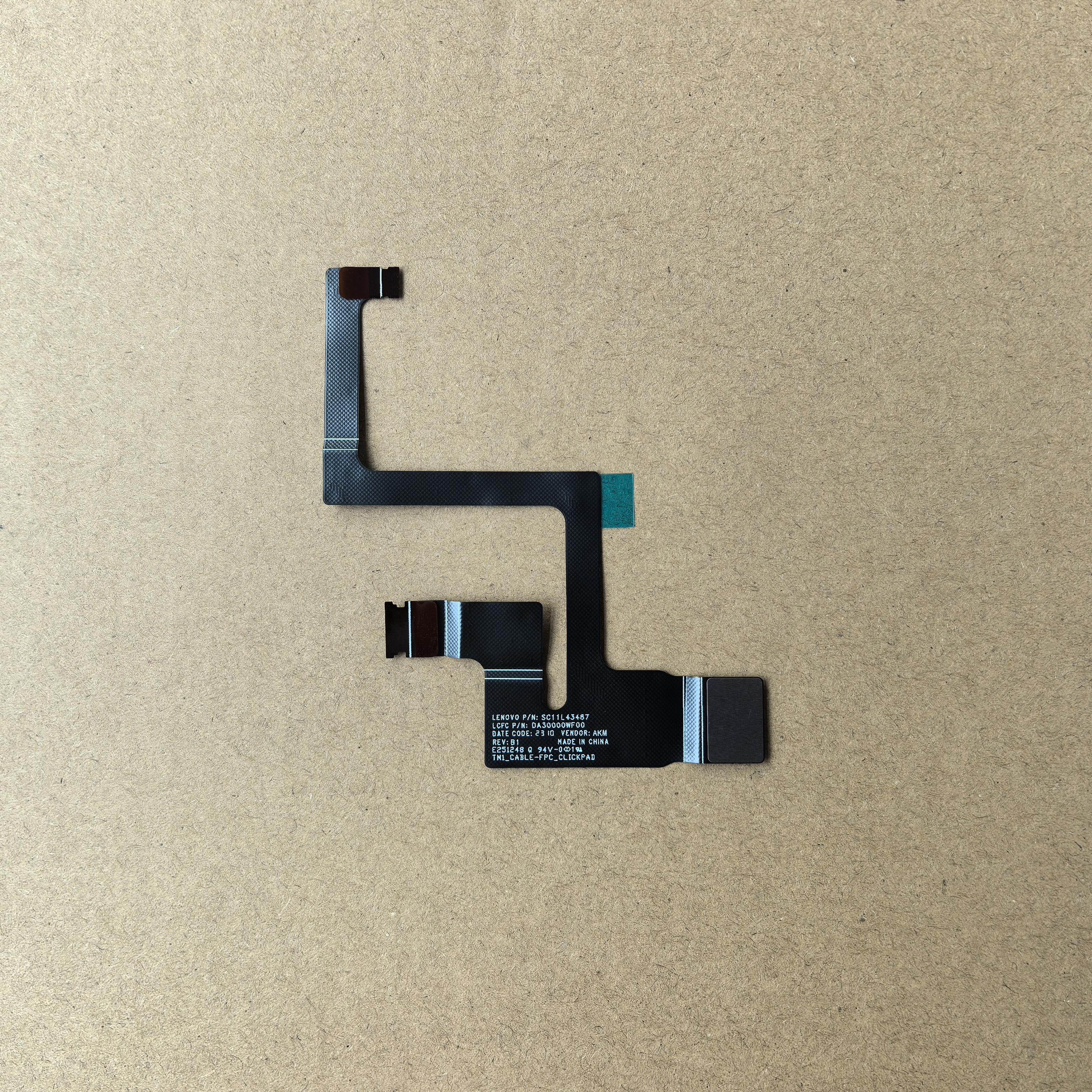 联想ThinkPad X1 Carbon 12th DA30000WF00 触摸板排线SC11L43487