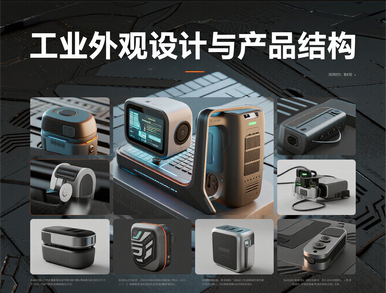 工业设计电子产品结构代做CREO外观建模渲染出图手板3D打印代作
