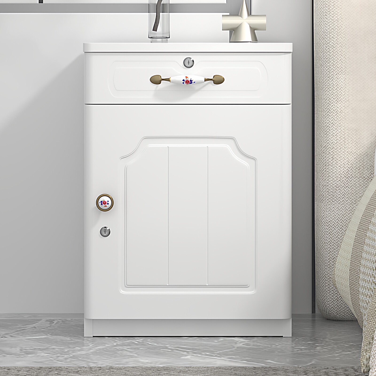 虎牌保险柜保险箱家用保险箱床头柜指纹款 电子密码款智能远程报警款防盗小型隐形保管柜60.5cm,办公设备/耗材/相关服务,保险箱,淘宝优惠券,粉丝福利购,淘宝优惠卷