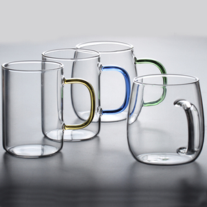 11.5元包邮 朴原良品 家用玻璃水杯子 300ml