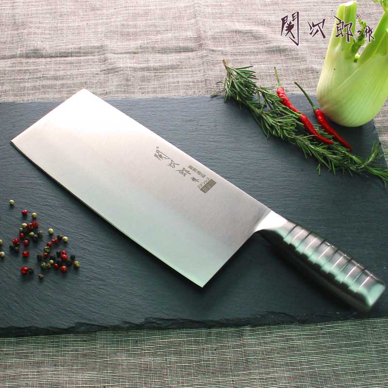 台湾关次郎厨师切片切牛羊肉菜刀