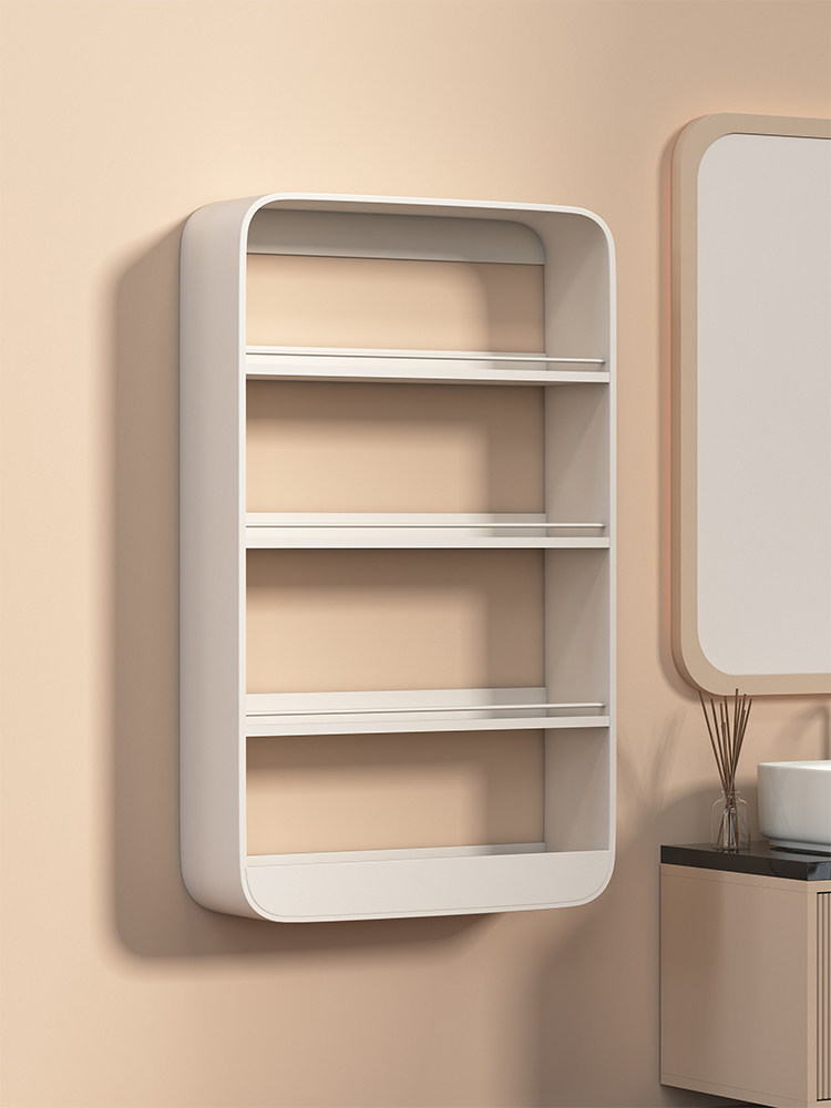 卫生间置物架厕所免打孔收纳架洗漱台墙上收纳柜洗手间壁挂储物架,家庭/个人清洁工具,浴室角架/置物架,淘宝优惠券,粉丝福利购,淘宝优惠卷