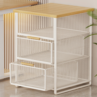 书架桌边整理架教室学习桌旁学生放书本架子大容量置物架储物柜子