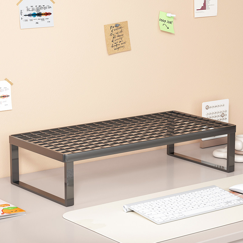 新疆包邮电脑增高架笔记本底座置物架桌上收纳铁支架工位桌面显示,收纳整理,整理架/置物架/收纳架,淘宝优惠券,粉丝福利购,淘宝优惠卷