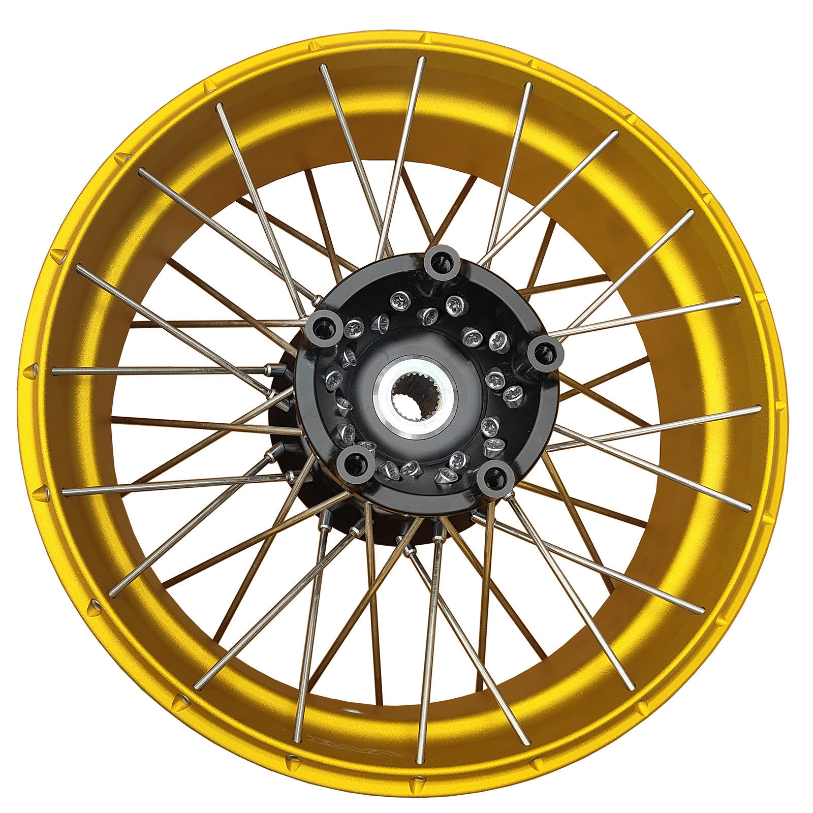 VMX光阳X350改装真空辐条轮毂光阳ADV350钢圈钢丝 真空辐条轮辋