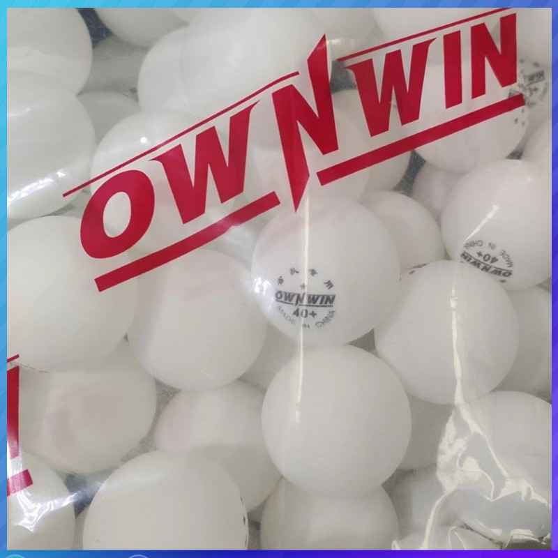 正品澳优悠OWNWIN一星球无缝乒乓球新材料40+训练球40+