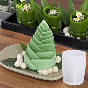 新中式斑斓笋子慕斯蛋糕硅胶模具DIY免烤箱布丁奶冻甜品磨具