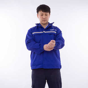 新款冬季正版大船集团工作服棉衣加厚户外工装棉袄船业船员保暖衣