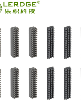 适配拓竹A1 mini/A1擦嘴刷子套件喷嘴硅胶耗材清洁刷耐高温灰色