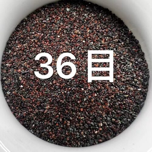 石榴砂磨料水刀砂金刚砂10目20目30目40目喷砂除锈抛光水处理过滤