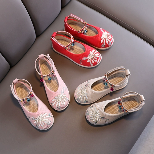 Детское ханьфу, обувь, детские слипоны, китайский стиль