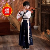 Детское ханьфу, детский осенний демисезонный костюм для мальчиков, китайский стиль, детская одежда