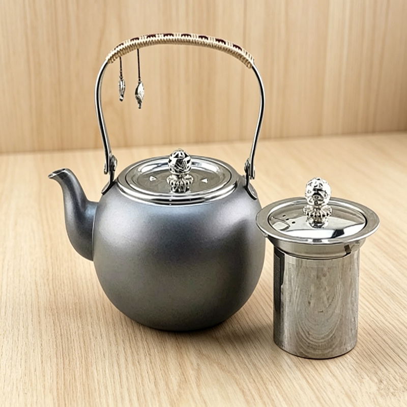 平底烧水壶单壶泡茶专用 食品级304不锈钢电磁炉茶台茶壶电陶炉壶