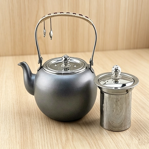 平底烧水壶单壶泡茶专用 食品级304不锈钢电磁炉茶台茶壶电陶炉壶