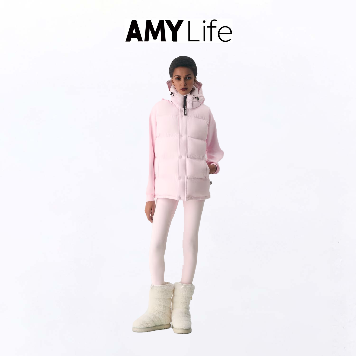 北美代购 正品aritzia The Super Puff系列防撕裂高级羽绒背心
