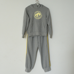 北京二中校服本校分校经开通州朝阳校区套头连帽上衣卫衣长裤