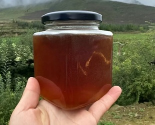 两斤装 大凉山彝家高山野花蜜老木桶土蜂蜜自产自销索玛花开特产店