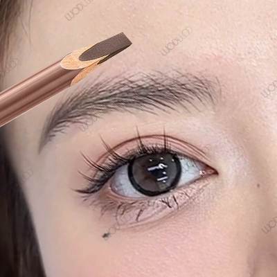 专业纹绣眉笔根根分明防水不脱色持久砍眉刀野生眉新手化妆师硬芯