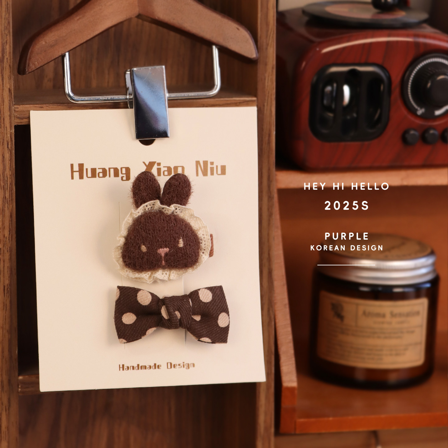 黄小妞韩版秋冬咖色卡通兔子宝宝发夹可爱波点碎发夹儿童秋冬头饰,童装/婴儿装/亲子装,发饰,淘宝优惠券,粉丝福利购,淘宝优惠卷