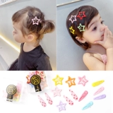 Базовая универсальная детская челка для девочек, заколка для волос, аксессуар для волос, в корейском стиле