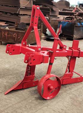 农业双向翻转犁拖拉机配套1LF-435,535耕地栅条犁铧式犁