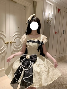 古早感Lolita内搭可爱华丽特色甜美风蕾丝甜美感内衬 内搭