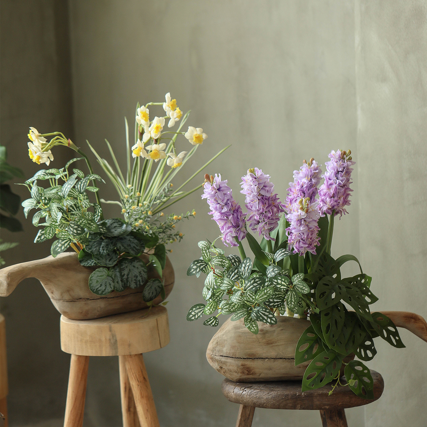 左岸麦田仿真绿植造景摆件插花