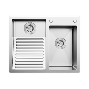 德国迈锐博不锈钢洗衣池阳台单盆带搓板水池庭院室外洗手池83100