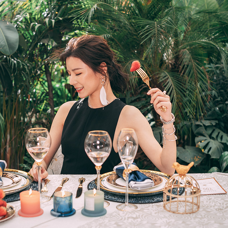 欧式轻奢西餐餐具套装