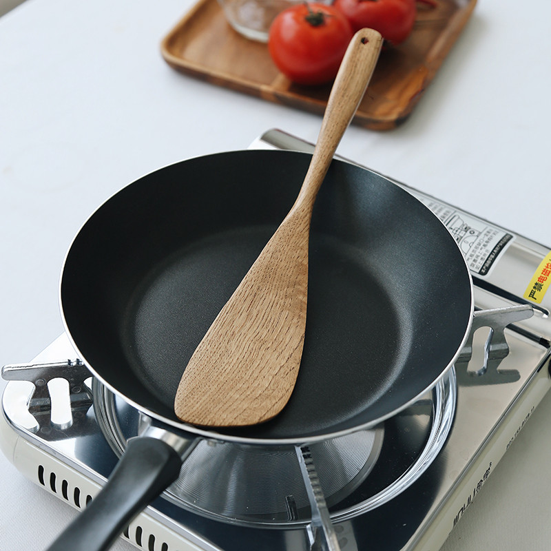 整木菜铲实木炒菜煎饼不伤锅薄铲