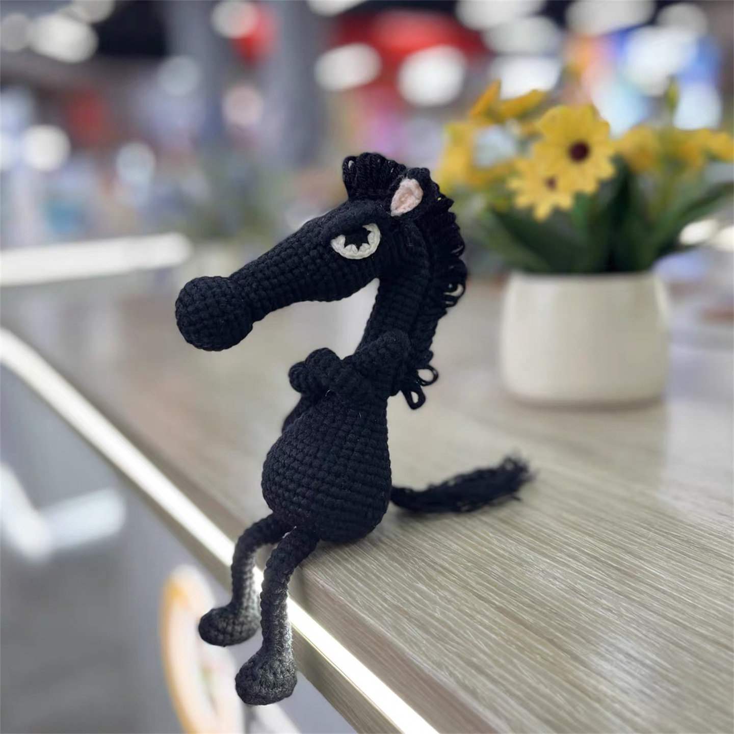 傲娇小马手工diy编织纯棉毛线马年玩偶钩织材料包打发时间新手,服饰配件/皮带/帽子/围巾,DIY编织材料包,淘宝优惠券,粉丝福利购,淘宝优惠卷