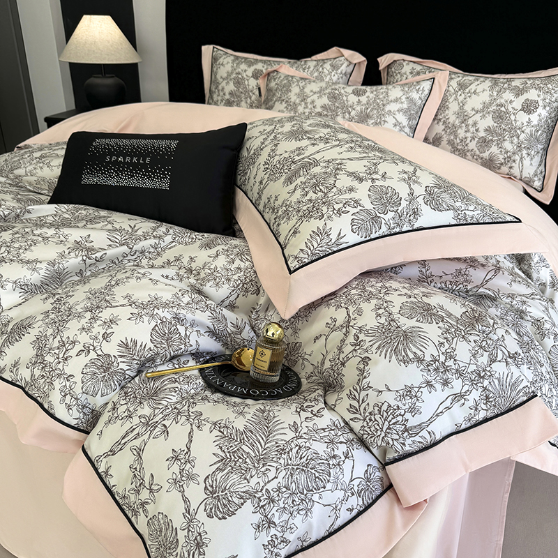 秋冬加厚纯棉磨毛保暖四件套新款