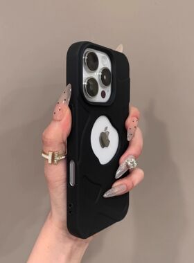 新款漏标磁吸适用苹果17promax手机壳高级感iphone16/15plus不规则硅胶男女14pro全包软壳13保护套12情侣日韩